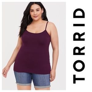 Torrid Purple Foxy Scoop Neck Cami